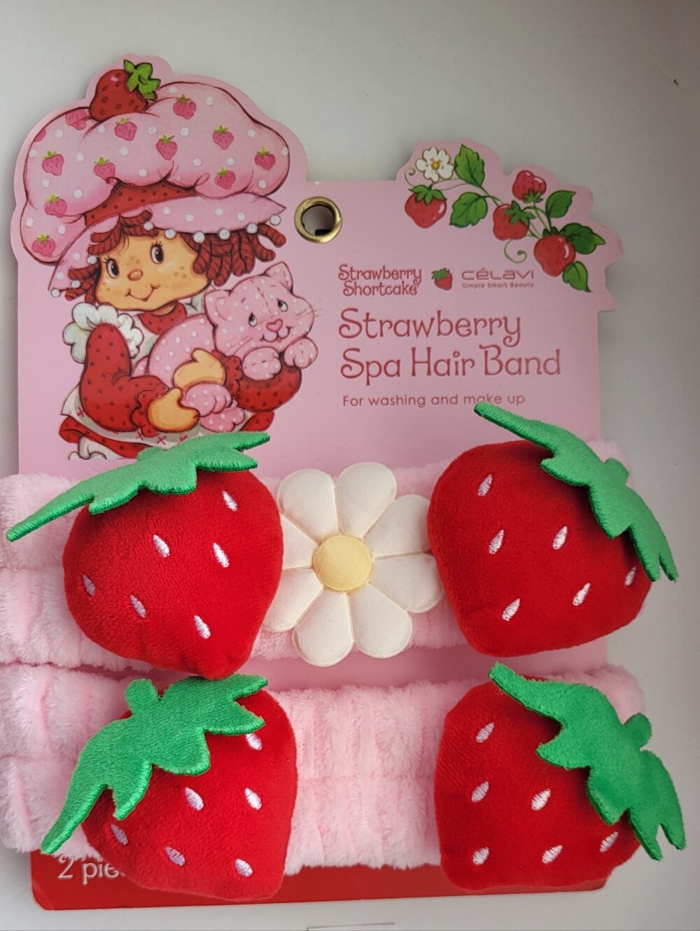 STRAWBERRY SHORTCAKE SPA HAIR BAND